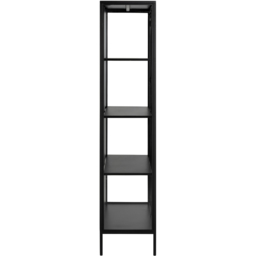 Florence Newcastle 2 Door 4 Shelf Matt Black Tall Display Cabinet - Furniture To Go - Wilko - thumbnail 5