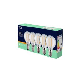 TCP Filament Mini Globe 470L E14 Bulbs Warm White - Wilko - thumbnail 1