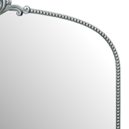 Ornate Over The Mantle Mirror Pewter - Wilko - thumbnail 4