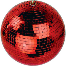 FX Lab Red Mirror Ball 12 inch - Size: 30 x 30 x 30cm - FXLAB - Wilko - thumbnail 1