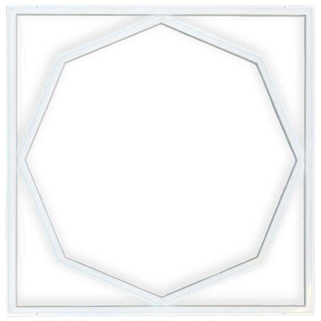 ENER-J 40W 6500K Cool White LED Frame Panel Light 60 x 60cm - Size: 62 x 3 x 3cm - Wilko - image 1