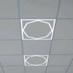 ENER-J 40W 6500K Cool White LED Frame Panel Light 60 x 60cm - Size: 62 x 3 x 3cm - Wilko - thumbnail 3