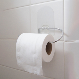 Lifemax Stick 'n' Stay Handy Hooks Bathroom Set - Size: 12 x 12 x 12.5cm - White - Wilko - thumbnail 3