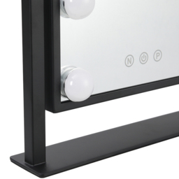 Living and Home Black Rotatable Hollywood LED Makeup Mirror - Size: 35.5 x 30.5 x 6cm - Wilko - thumbnail 6