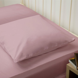Serene Continental Blush Pillowcase - Size: 27 x 20cm - Pink - Wilko - thumbnail 3