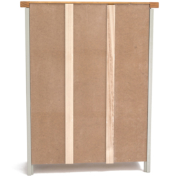 Bomporto 3 Shelf Light Grey Bookcase - Wilko - thumbnail 6