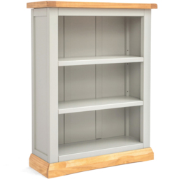 Bomporto 3 Shelf Light Grey Bookcase - Wilko - thumbnail 4