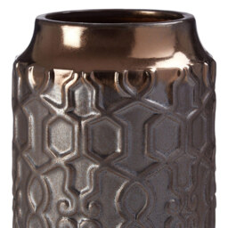 Premier Housewares Gold Zircon Small Ceramic Planter - Size: 15 x 15 x 17cm - Wilko - thumbnail 4