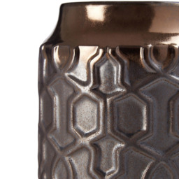 Premier Housewares Gold Zircon Small Ceramic Planter - Size: 15 x 15 x 17cm - Wilko - thumbnail 6