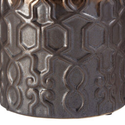 Premier Housewares Gold Zircon Small Ceramic Planter - Size: 15 x 15 x 17cm - Wilko - thumbnail 7