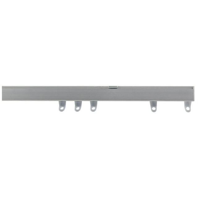 New Edge Blinds 230cm Fineline Aluminium Silver Curtain Track - Size: 105cm - Wilko - image 1