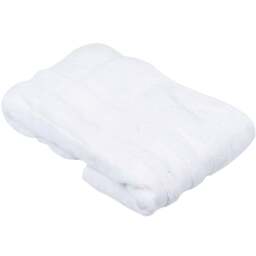 Turkish Cotton White Terry Dobby Bath Towel - Wilko - thumbnail 1