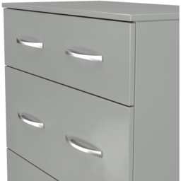 Crowndale Avon 3 Drawer Dusk Grey Deep Chest of Drawers Ready Assembled - Wilko - thumbnail 6