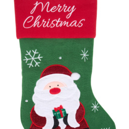 Santa/Reindeer Christmas Stocking - Wilko - thumbnail 6
