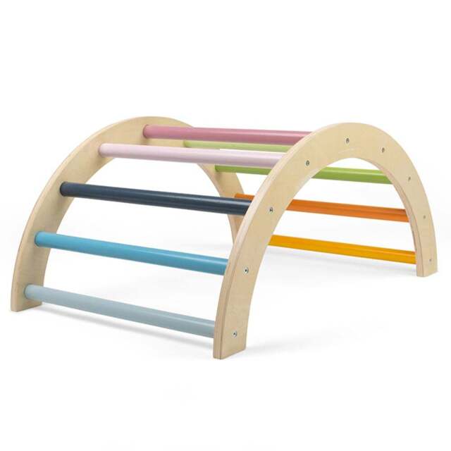 Bigjigs Toys Wooden Arched Climbing Frame Multicolour - Size: 55 x 80 x 37cm - Wilko - image 1