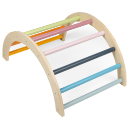 Bigjigs Toys Wooden Arched Climbing Frame Multicolour - Size: 55 x 80 x 37cm - Wilko - thumbnail 4
