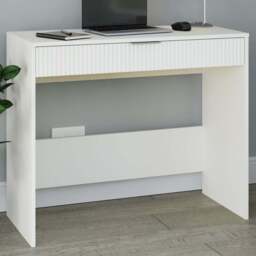GFW Rankin Single Drawer White Dressing Table - Wilko