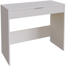 GFW Rankin Single Drawer White Dressing Table - Wilko - thumbnail 3