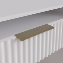 GFW Rankin Single Drawer White Dressing Table - Wilko - thumbnail 7