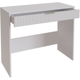 GFW Rankin Single Drawer White Dressing Table - Wilko - thumbnail 5