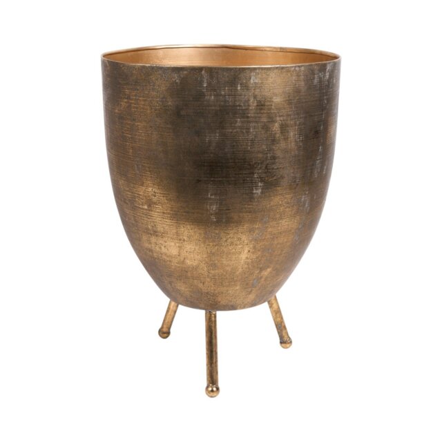 Gold Large Planter Gold - Wilko - image 1