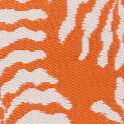 Furn Tocorico Orange Tropical Leaf Reversible Rug 120 x 180cm - Wilko - thumbnail 4