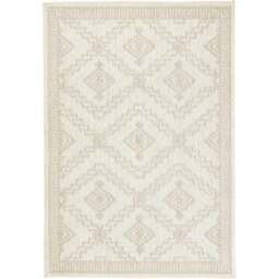 Origins Atlas Diamond Cream Rug 160 x 230cm - Wilko - thumbnail 1