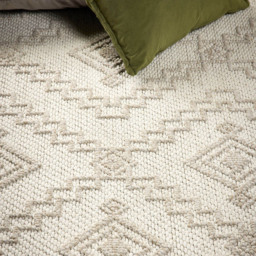 Origins Atlas Diamond Cream Rug 160 x 230cm - Wilko - thumbnail 6
