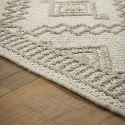 Origins Atlas Diamond Cream Rug 160 x 230cm - Wilko - thumbnail 5
