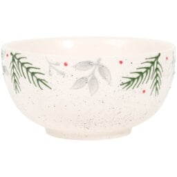 Festive Stone Floristry BowlWhite - Wilko - thumbnail 1