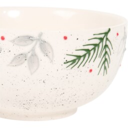 Festive Stone Floristry BowlWhite - Wilko - thumbnail 3