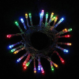 Shatchi 40 Multicolour LED Clear Cable Christmas String Light 4m - Wilko - thumbnail 4