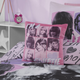 Celebrity Icons Cushion Pink - Wilko - thumbnail 2