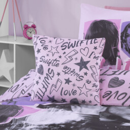 Celebrity Icons Cushion Pink - Wilko - thumbnail 4