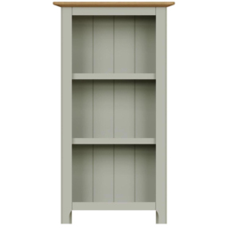 FWStyle Taberno 3 Shelf Sage Green and Oak Bookcase - Wilko - thumbnail 4