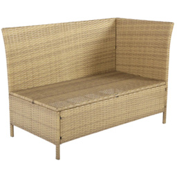 HGD Thalia 8 Seater Brown Rattan Garden Corner Dining Sofa Set with Plywood Table - Wilko - thumbnail 5