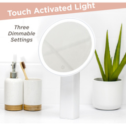 Bauer Professional Premium White LED Rechargeable Mirror - Baurer - Wilko - thumbnail 3