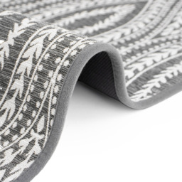 JVL Harmony Eyes Rubber Backed Door Runner 50 x 150cm - Size: 150 x 50 x 0.3cm - Grey - Wilko - thumbnail 6