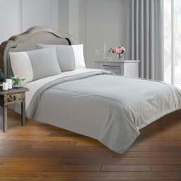 Sweet Dreams Lincoln Double Black Stripes Duvet Set - Wilko
