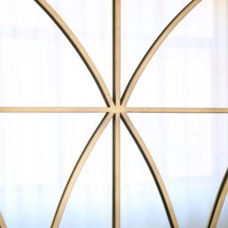 Charles Bentley Madrid Gold Arched Wall Mirror - Size: 2.5 x 180 x 90cm - Wilko - thumbnail 5