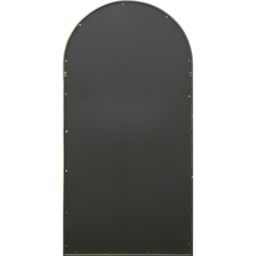 Charles Bentley Madrid Gold Arched Wall Mirror - Size: 2.5 x 180 x 90cm - Wilko - thumbnail 4