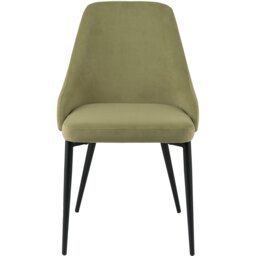 Modbury Dining Chair Pair - Green - Wilko - thumbnail 4