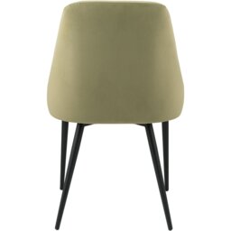 Modbury Dining Chair Pair - Green - Wilko - thumbnail 5