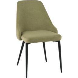 Modbury Dining Chair Pair - Green - Wilko - thumbnail 3