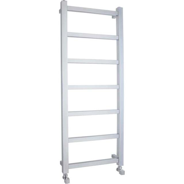 nuie Eton Chrome Heated Towel Rail 1200 x 450mm - Size: 12 x 4.5 x 0.4cm - Silver - Wilko - image 1