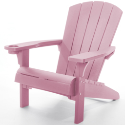 Keter Set of 2 Old Pink Adirondack Chair - Wilko - thumbnail 4