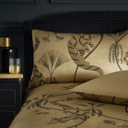 Paoletti Moondusk Single Gold Duvet Set - Wilko - thumbnail 4