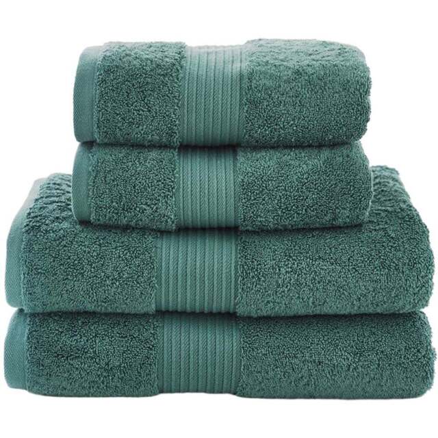 Deyongs Bliss Pima Seagrass Bath Towel - Size: 70 x 127cm - Green - Wilko - image 1