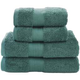 Deyongs Bliss Pima Seagrass Bath Towel - Size: 70 x 127cm - Green - Wilko - thumbnail 1