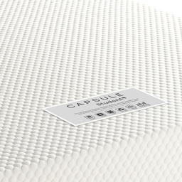 Julian Bowen Capsule Student Small Double Mattress - White - Wilko - thumbnail 4
